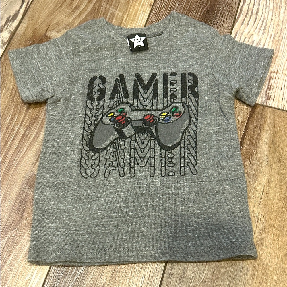 Pixie Lane Gamer Graphic T-Shirt Size 2